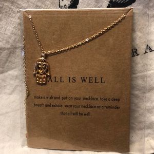 All is well necklace